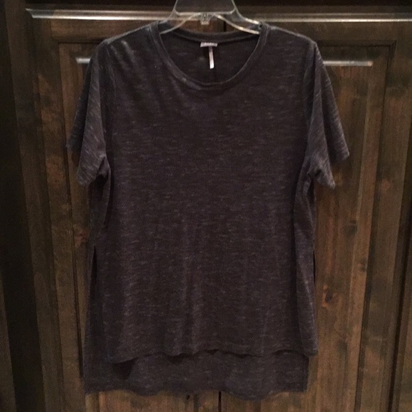 bobi Tops - Bobi Los Angeles Crewneck High Low Tee Top L $45!
